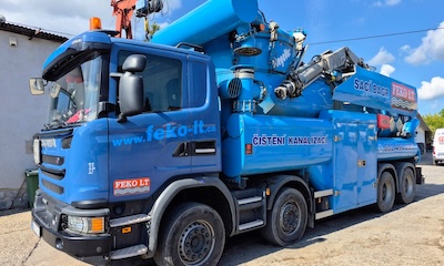Práce sacími bagry - FEKO-LT s.r.o.