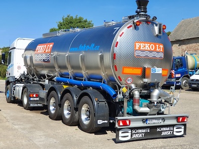 Přeprava digestátu, kejdy a velkoobjemový odvoz odpadu